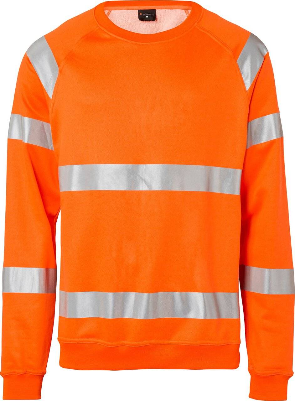169 Sweatshirt, Unisex, Fluoreszierendes orange, S