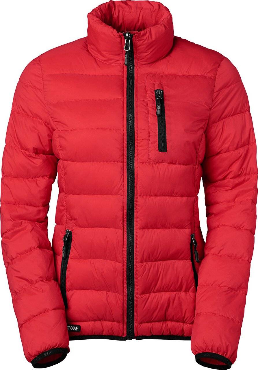 Alma Wattierte Jacke, Damen, rot, XXL