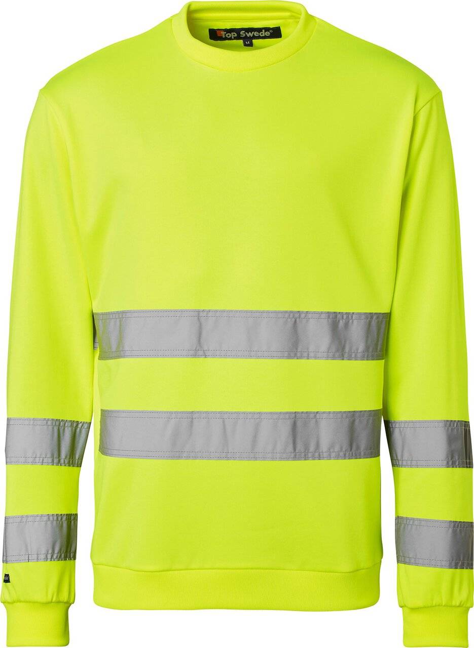 4228 Sweatshirt, Unisex, Fluoreszierendes gelb, XS