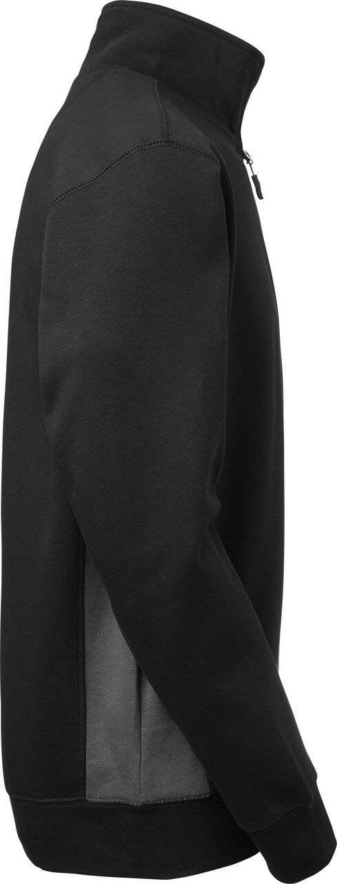 Webber Half-Zip Sweatshirt, Herren, schwarz/grau., L