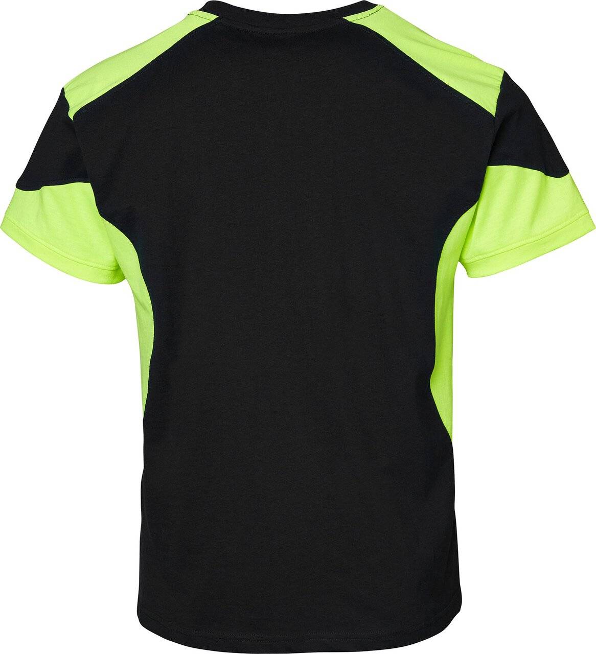 210 T-shirt, Herren, schwarz/Fluoreszierendes gelb, S