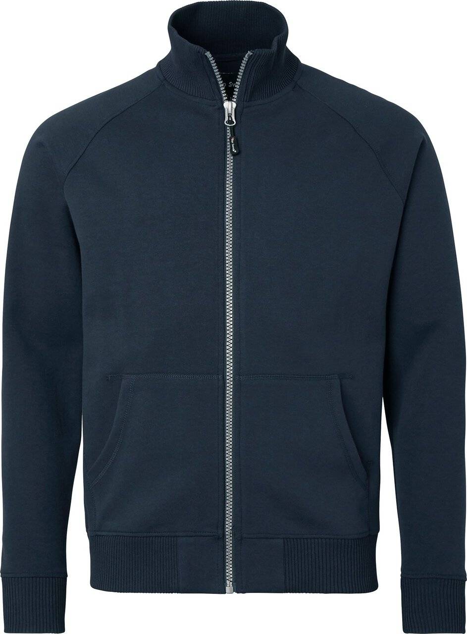 0202 Full-Zip Sweatshirt, Unisex, navy blau, M