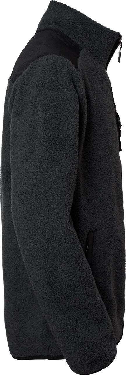 Paul Fleecejacke, Herren, dunkel grau, M
