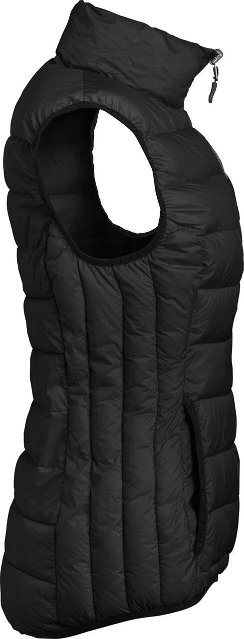 Alma Wattierte Weste, Damen, schwarz, M