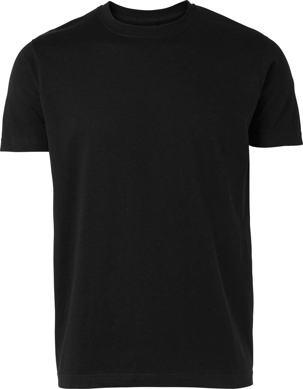 Basic T-shirt, Unisex, schwarz, 4XL