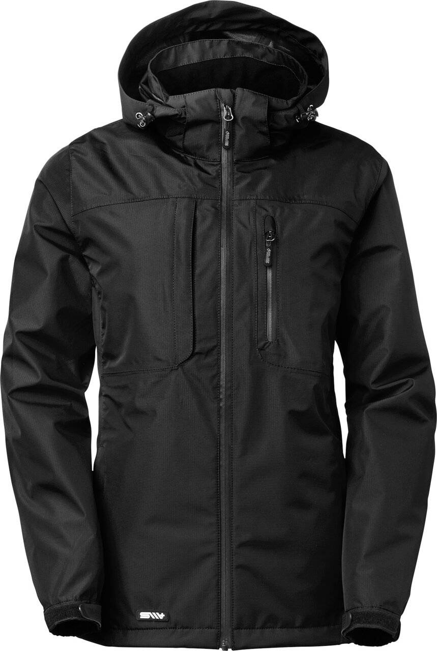 Alma Shelljacke, Damen, schwarz, 4XL