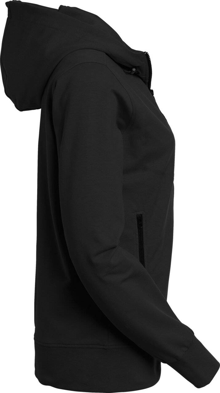 Mia Full-Zip Sweatshirt, Damen, schwarz, XXL