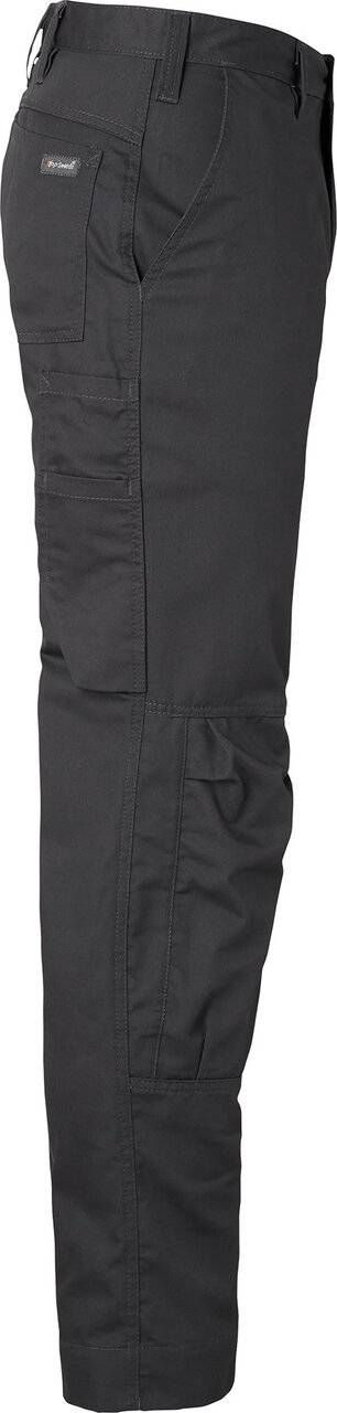 166 Lange Arbeitshose, Unisex, dunkel grau, 60