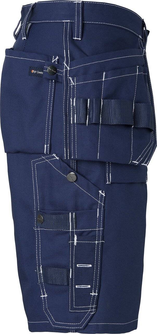 194 Kurze Handwerker Hose, Unisex, navy blau, 44