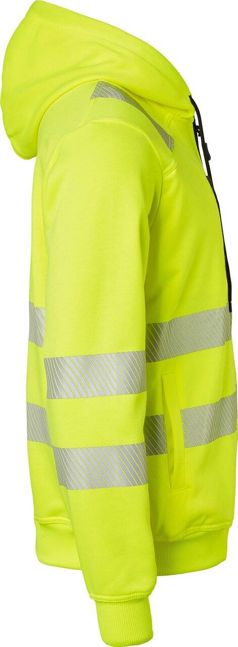 271 Full-Zip Sweatshirt, Unisex, Fluoreszierendes gelb, XXL