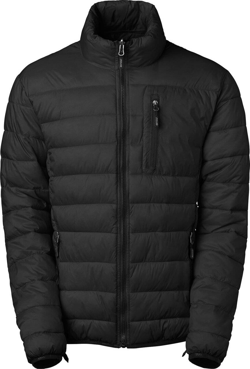 Ames Wattierte Jacke, Herren, schwarz, L