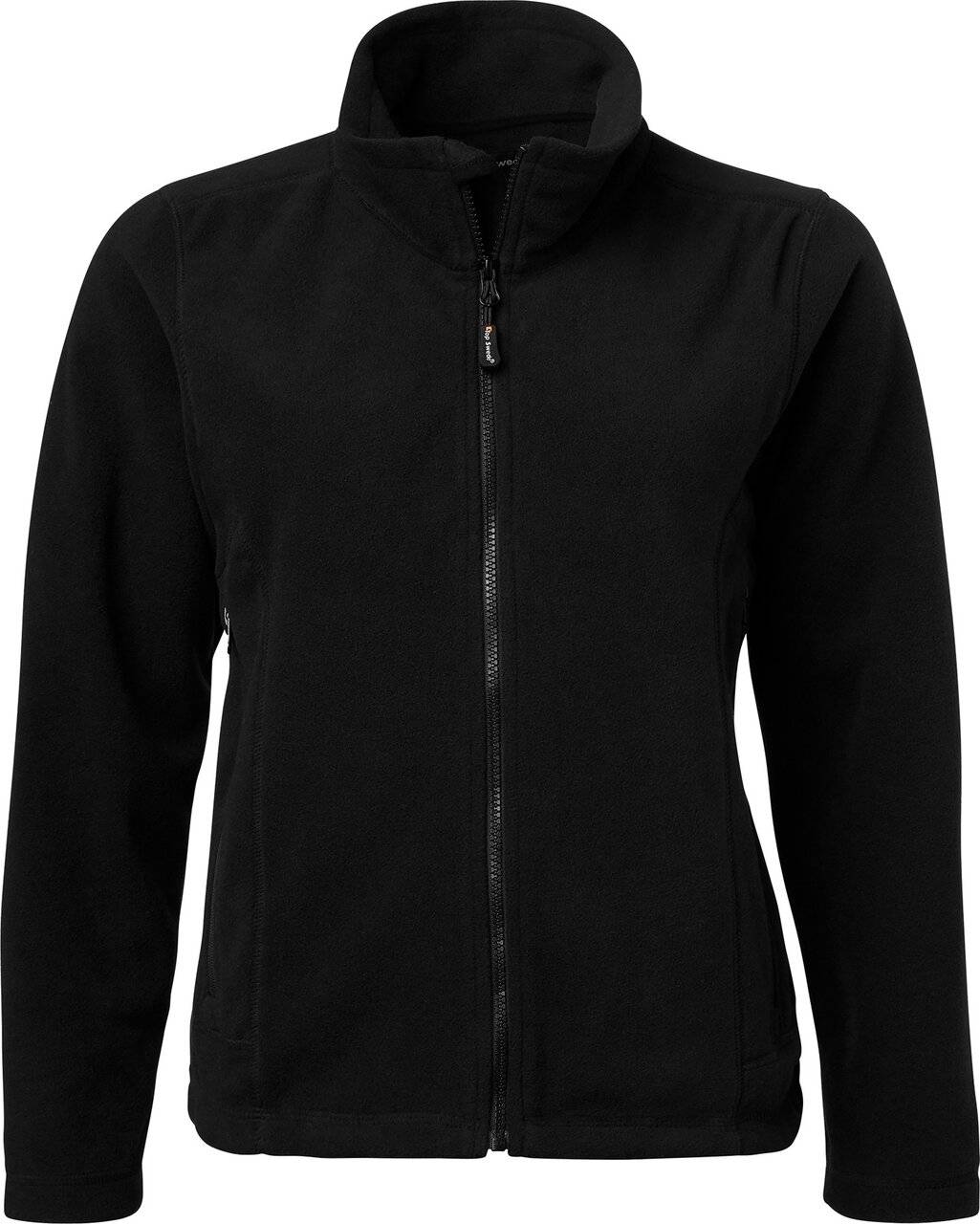 1642 Fleecejacke, Damen, schwarz, M