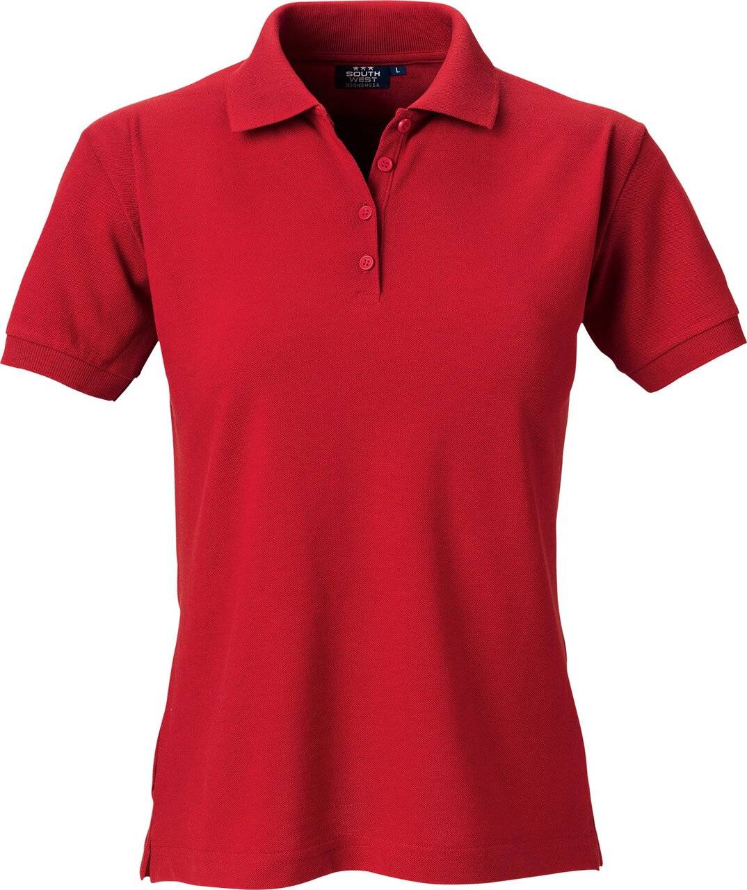 Coronita Poloshirt, Damen, rot, L