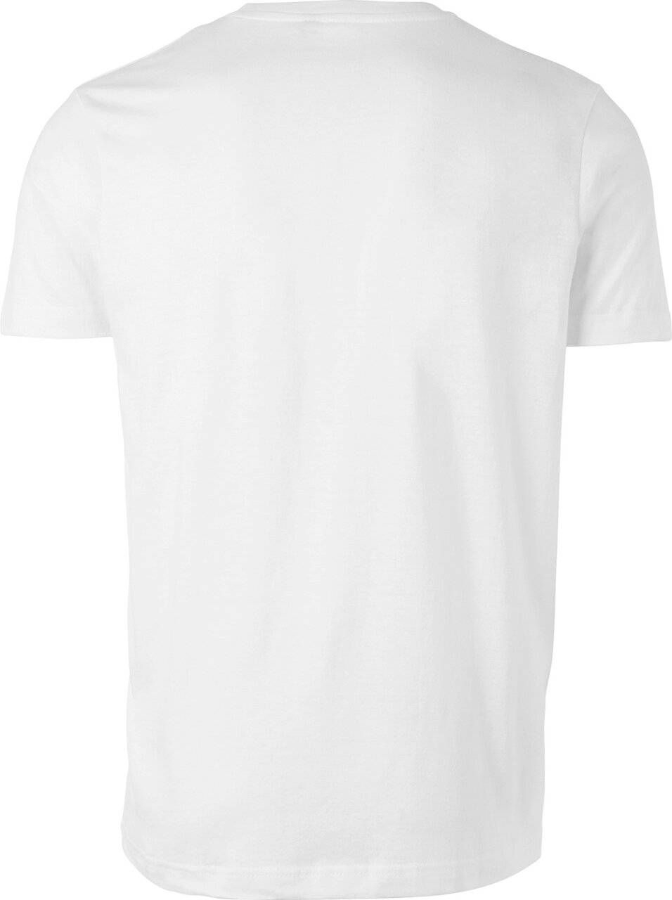 Basic T-shirt, Unisex, weiß, XXL