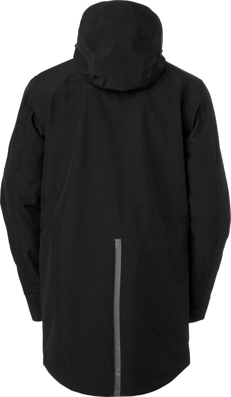 Ames Shell-Parka, Herren, schwarz, M