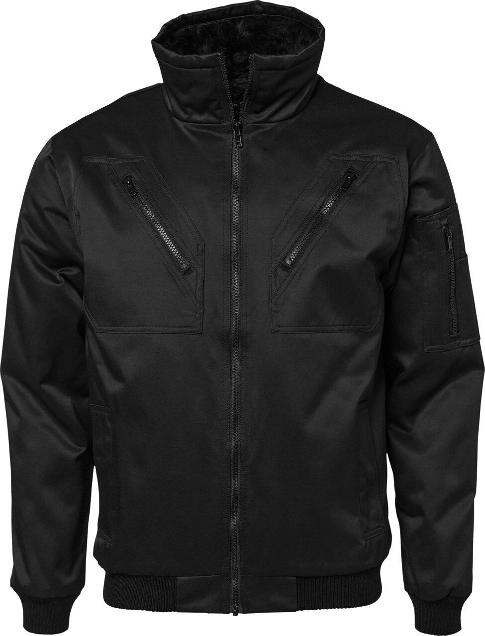 5026 Winterjacke, Unisex, schwarz, L
