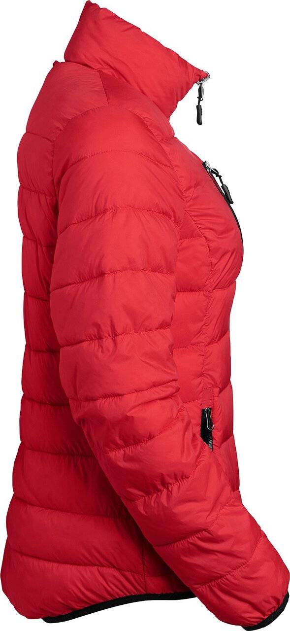 Alma Wattierte Jacke, Damen, rot, XS