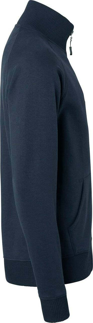 0202 Full-Zip Sweatshirt, Unisex, navy blau, L