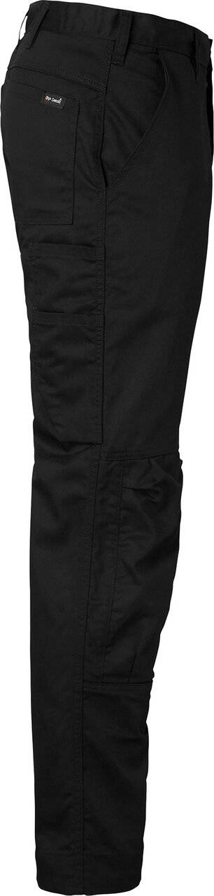 166 Lange Arbeitshose, Unisex, schwarz, 106