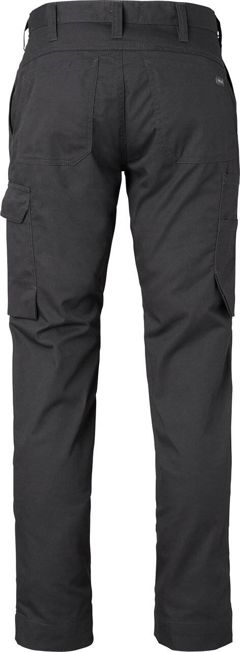 166 Lange Arbeitshose, Unisex, dunkel grau, 23
