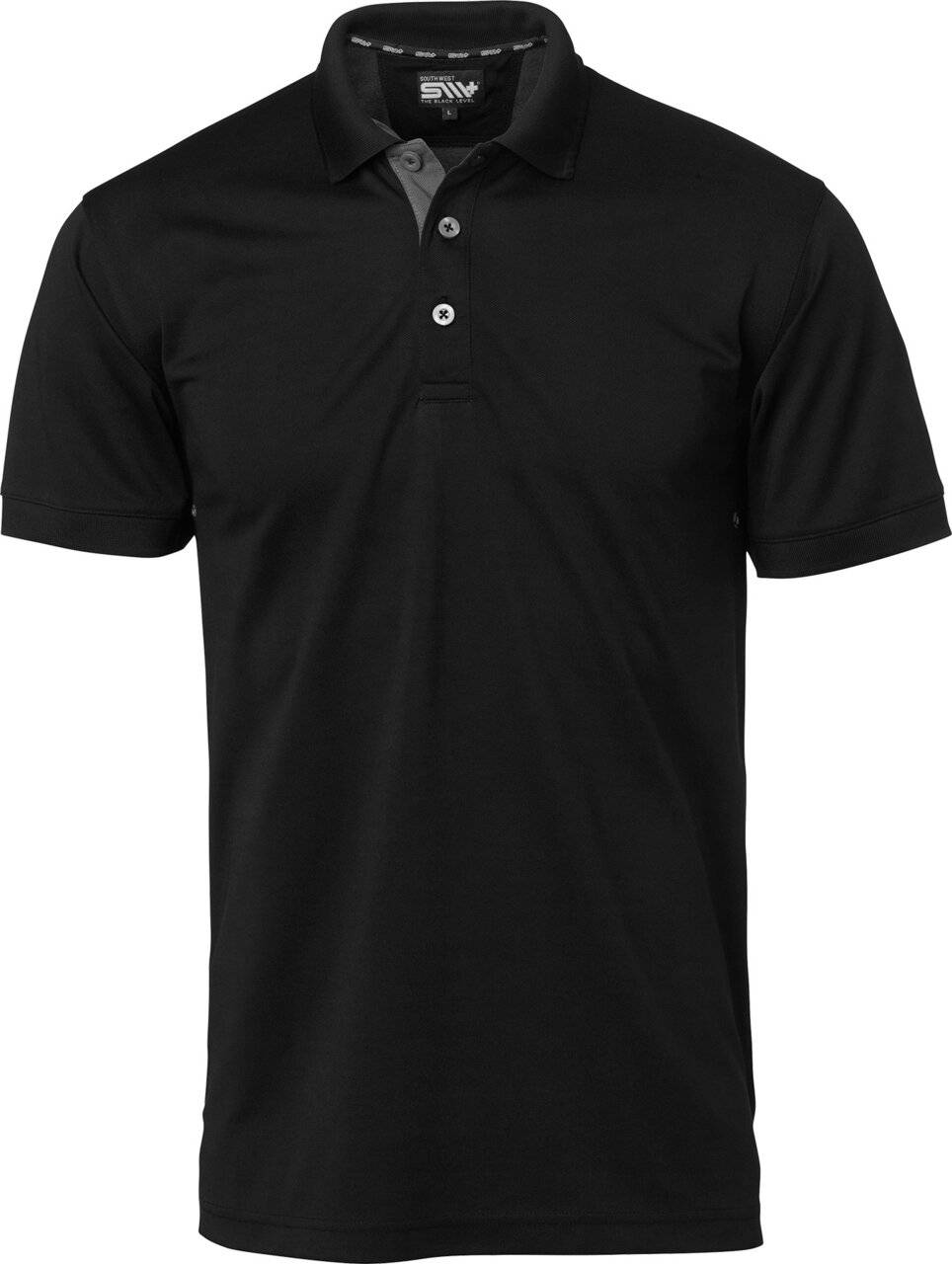Somerton Poloshirt, Herren, schwarz, L