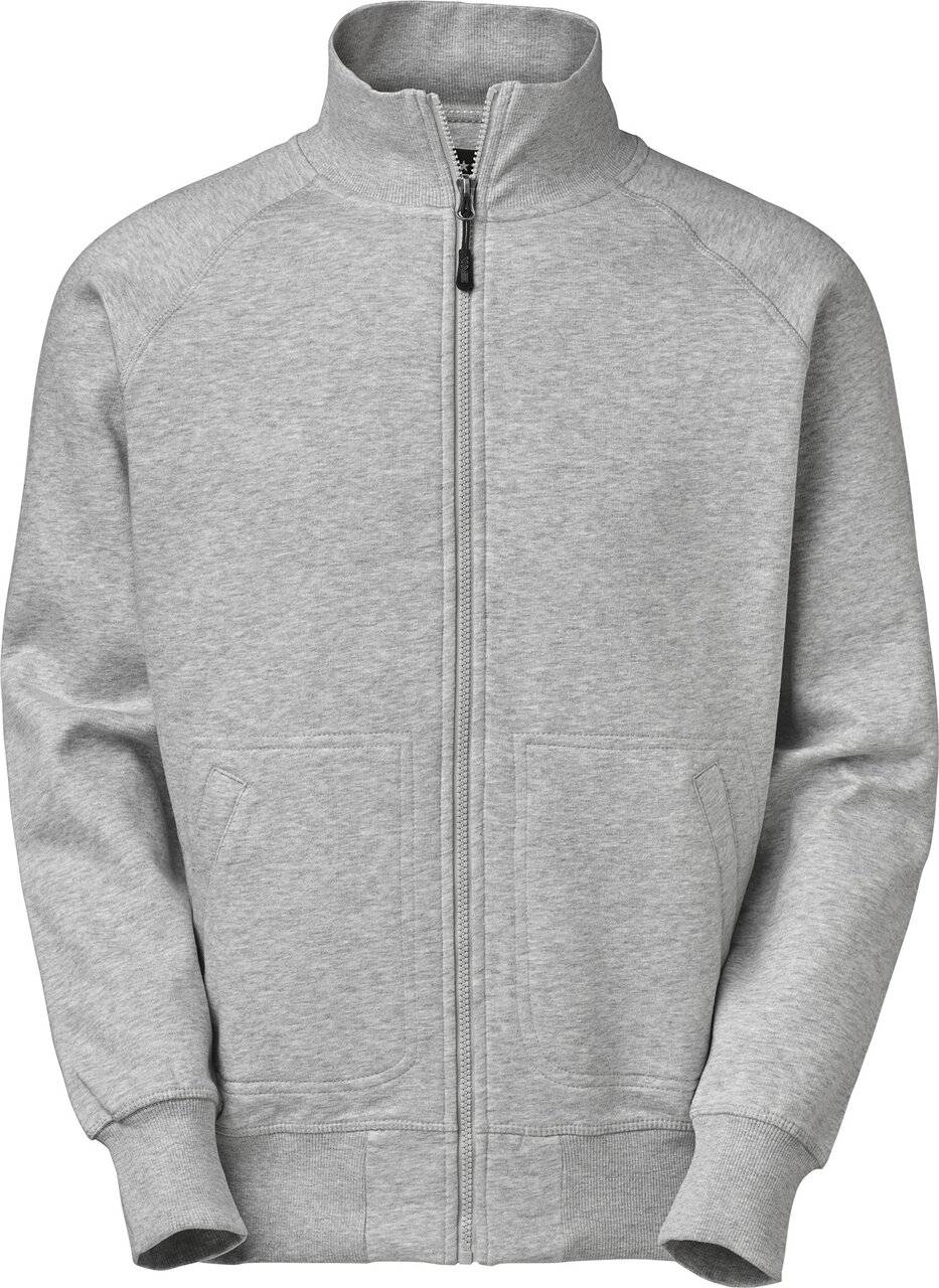 Denver Full-Zip Sweatshirt, Herren, grau meliert, XXL