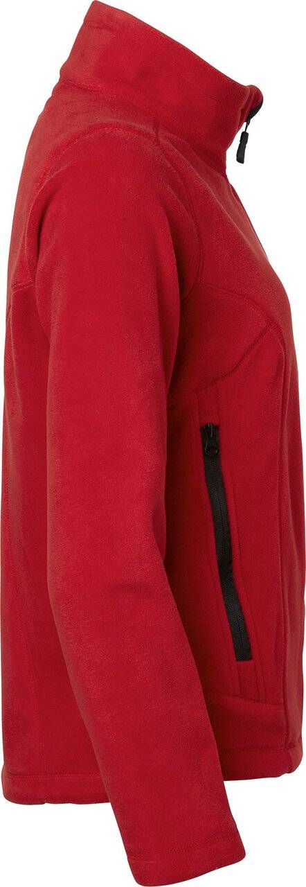 1642 Fleecejacke, Damen, rot, L