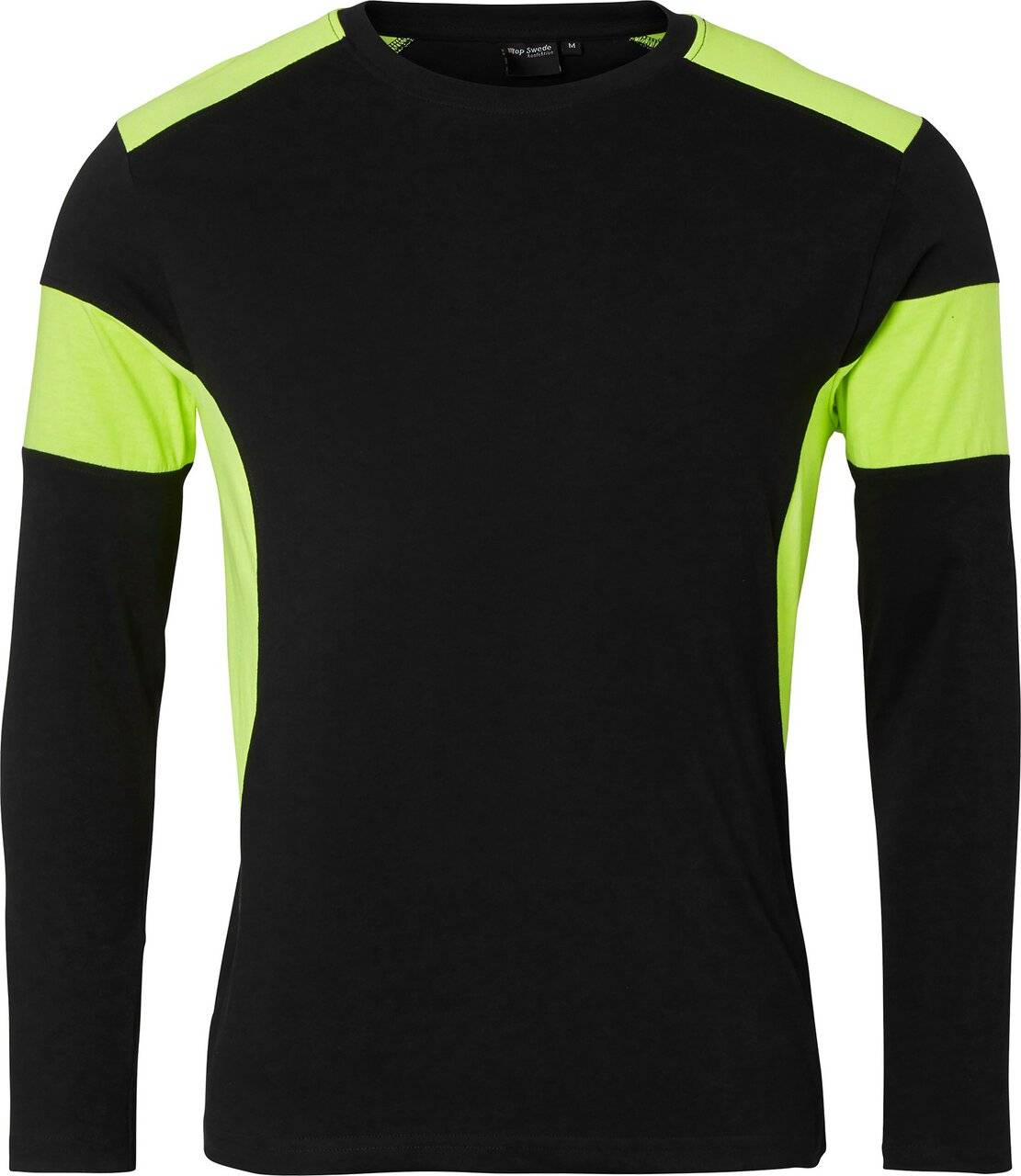 212 T-shirt, Unisex, schwarz/Fluoreszierendes gelb, XS