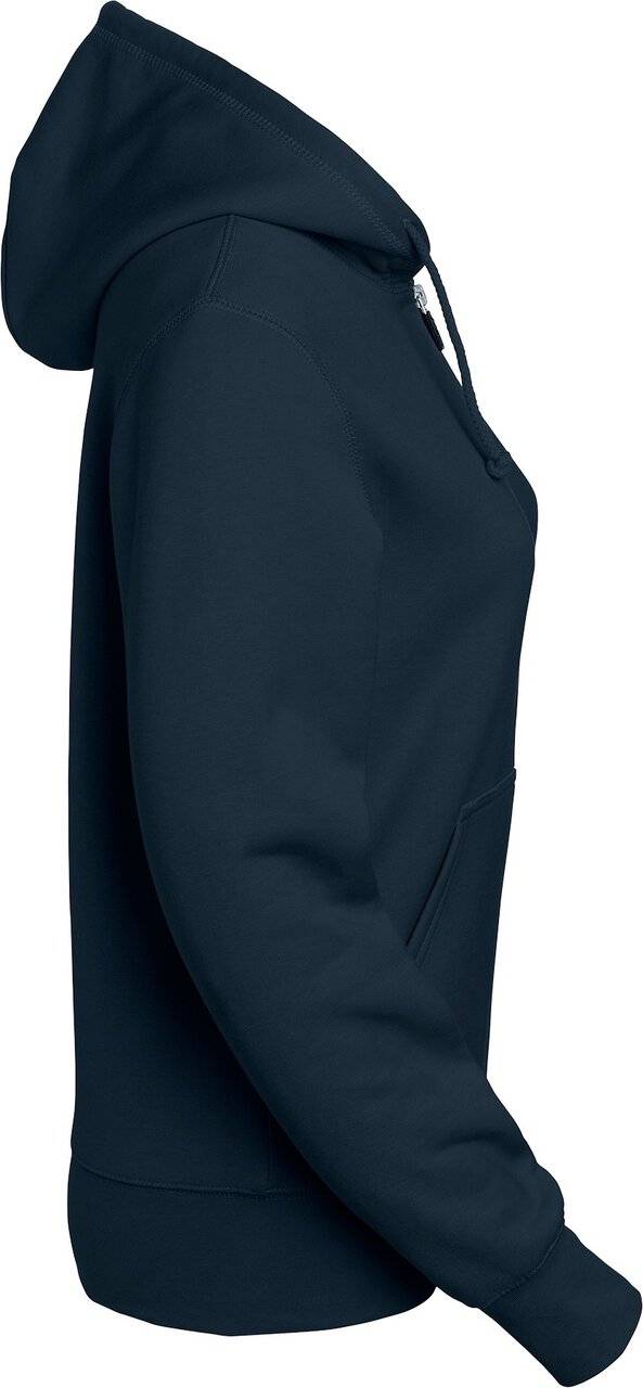 Georgia Full-Zip Sweatshirt, Damen, navy blau, XXL