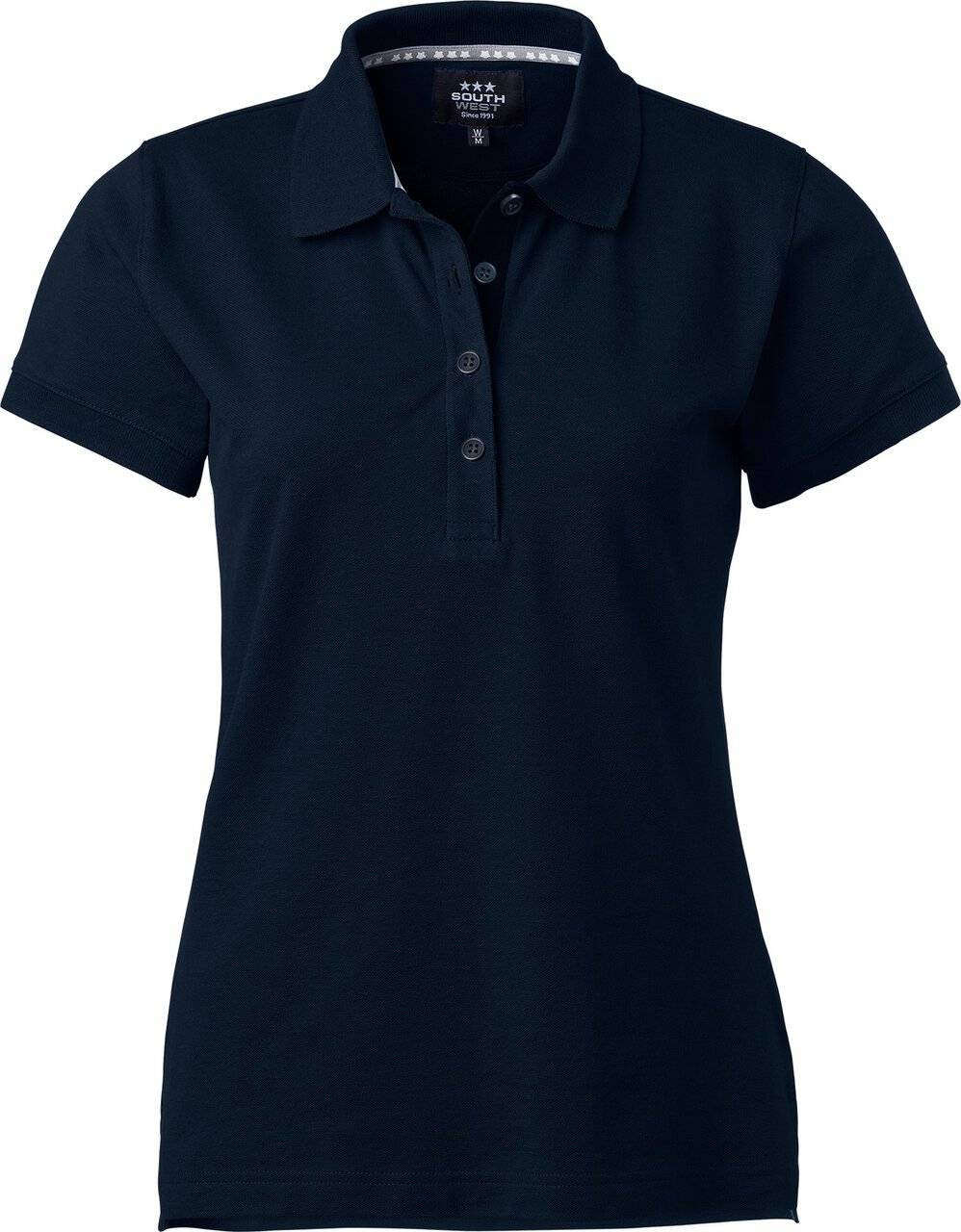 Marion solid Poloshirt, Damen, navy blau, M