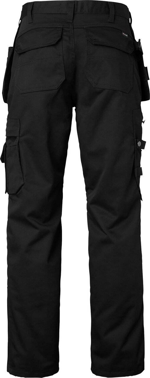 193 Lange Handwerker Hose, Unisex, schwarz, 46