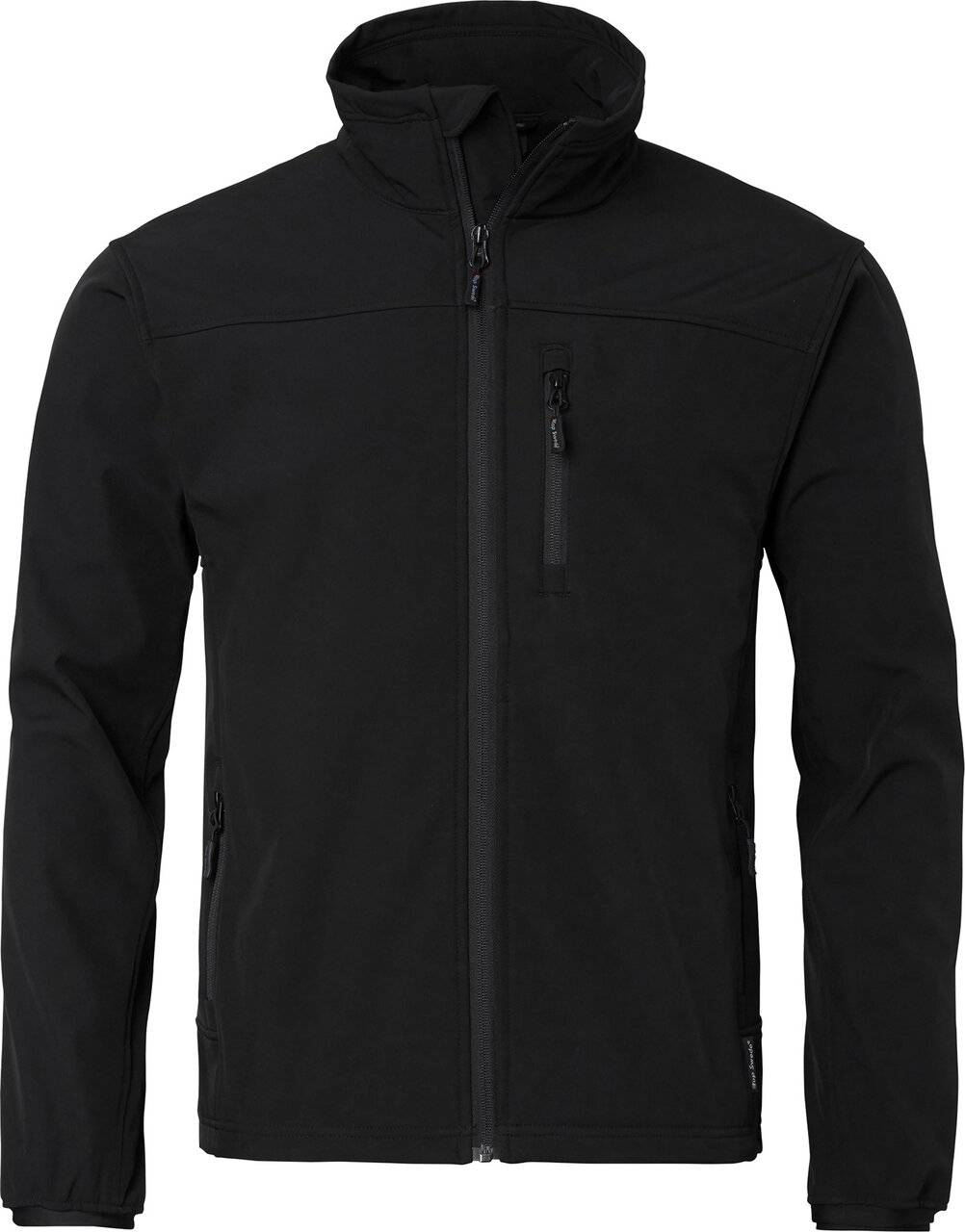 7621 Softshelljacke, Unisex, schwarz, M