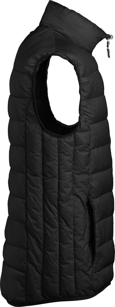 Ames Wattierte Weste, Herren, schwarz, L