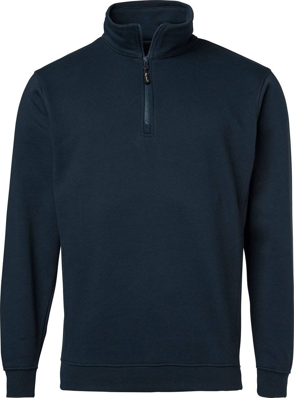 149 Half-Zip Sweatshirt, Unisex, navy blau, XL