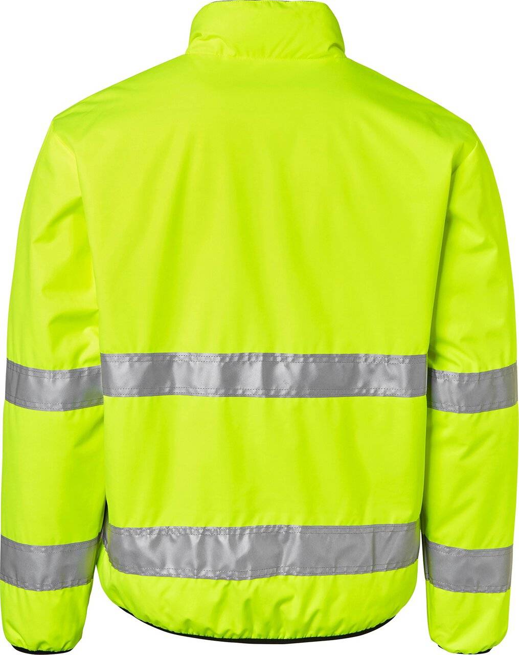 129 Wattierte Jacke, Unisex, Fluoreszierendes gelb/schwarz, XL