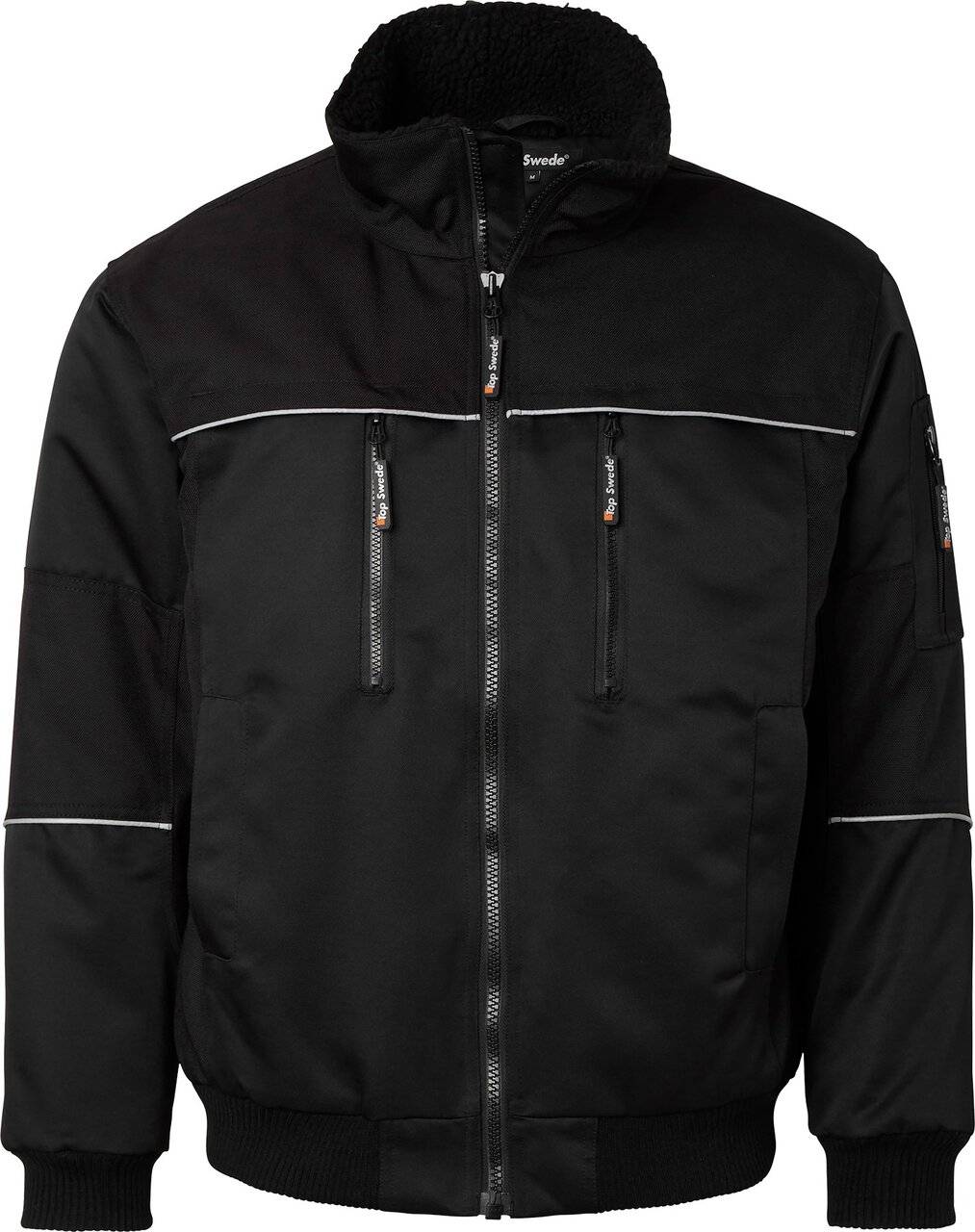 5126 Winterjacke, Unisex, schwarz, 3XL