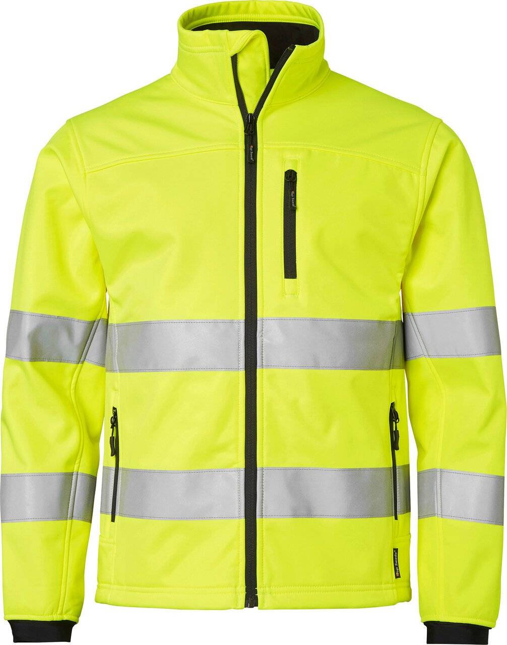7621 Softshelljacke Hohe Sichtbarkeit, Unisex, Fluoreszierendes gelb, XL