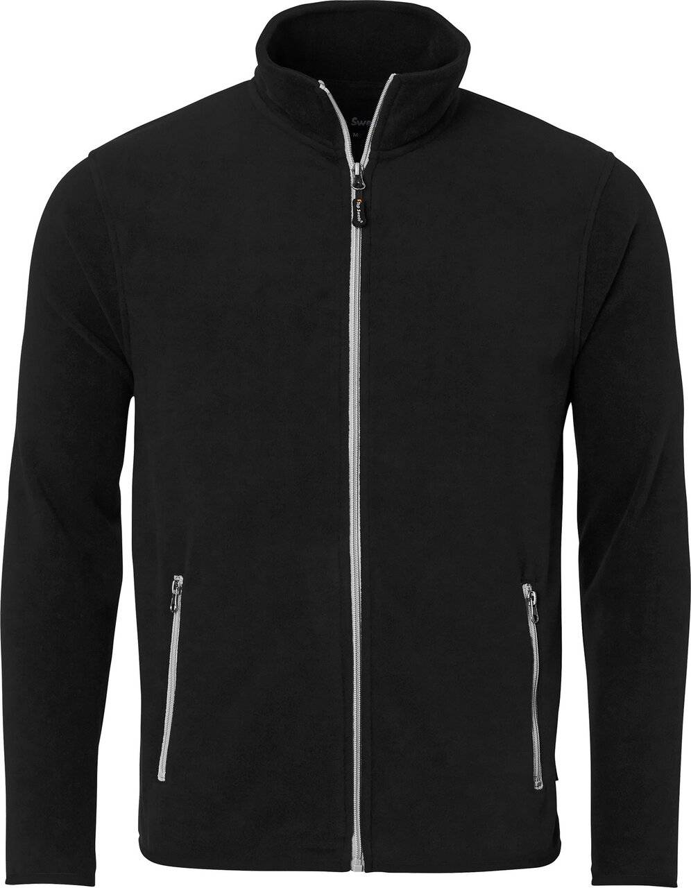 154 Fleecejacke, Unisex, schwarz, L