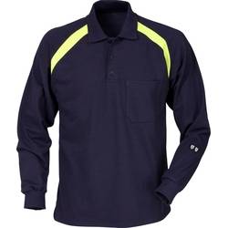 Flam Poloshirt langarm 100472-540 Gr.XL dunkelblau, 60% Modacryl/38%