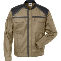 Fristads Arbeitsjacke 129481-299 Gr. M khaki/schwarz, 65% Poly/35% BW ca. 260