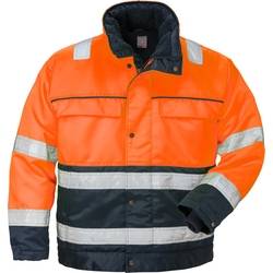 Warnschutz-Pilotjacke 100496-271 Gr. 3XL orange/marine, 100% Poly., ca. 520
