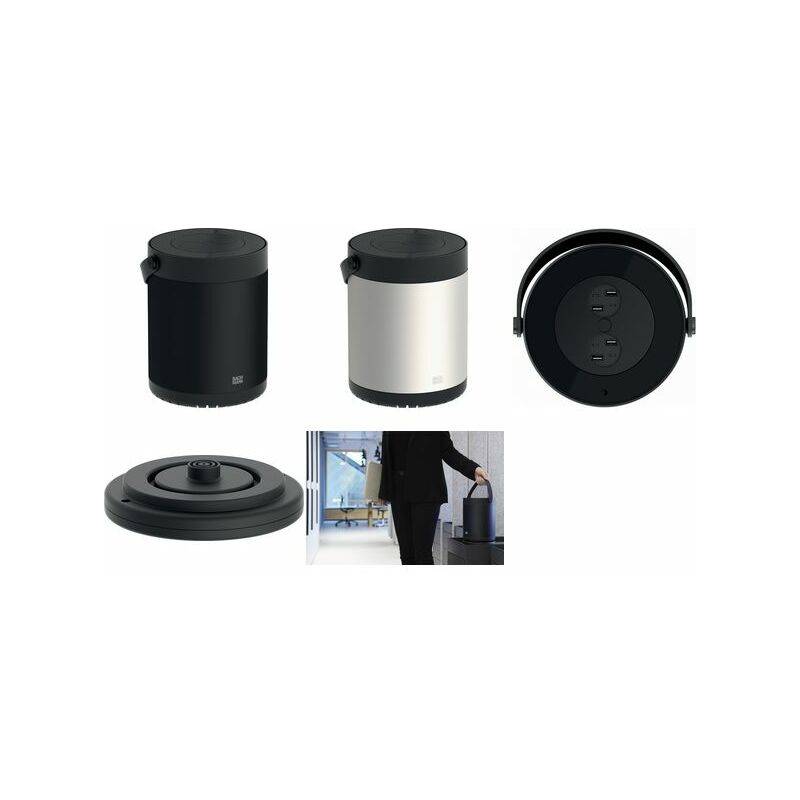 BACHMANN Mobiles USB-Ladegerät MOV:E, weiß/schwarz