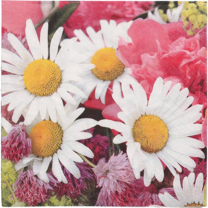 PAPSTAR Motiv-Servietten "Marguerite", 330 x 330 mm