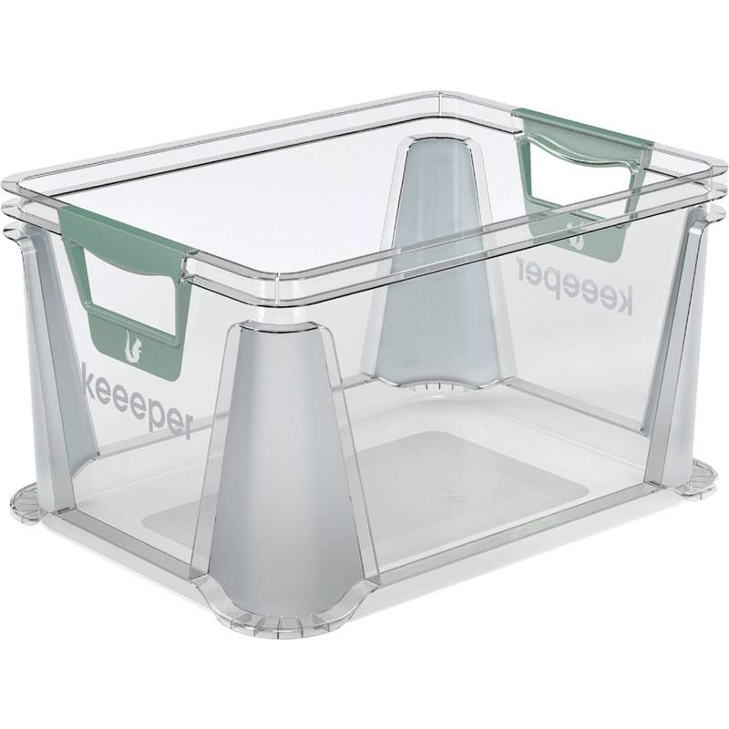 keeeper Aufbewahrungsbox "luis", 20 Liter, transparent