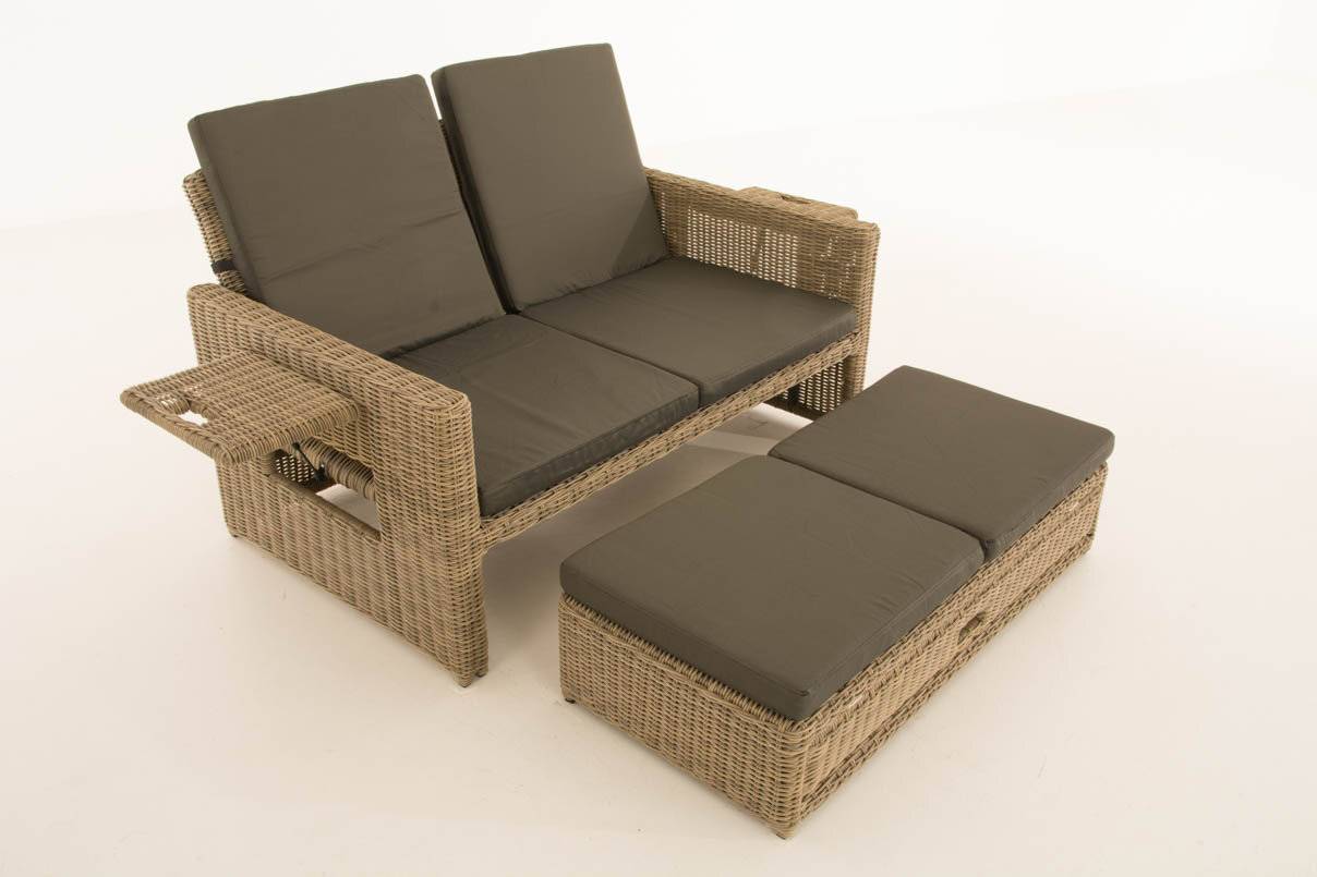 Sofa Ancona Anthrazit 5mm natura