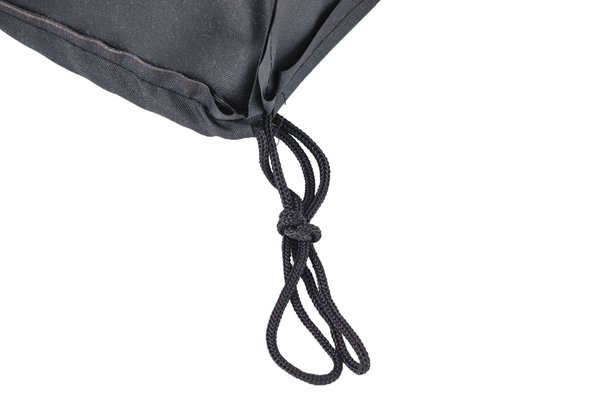 Abdeckhaube 126x71x76, Bayamo schwarz