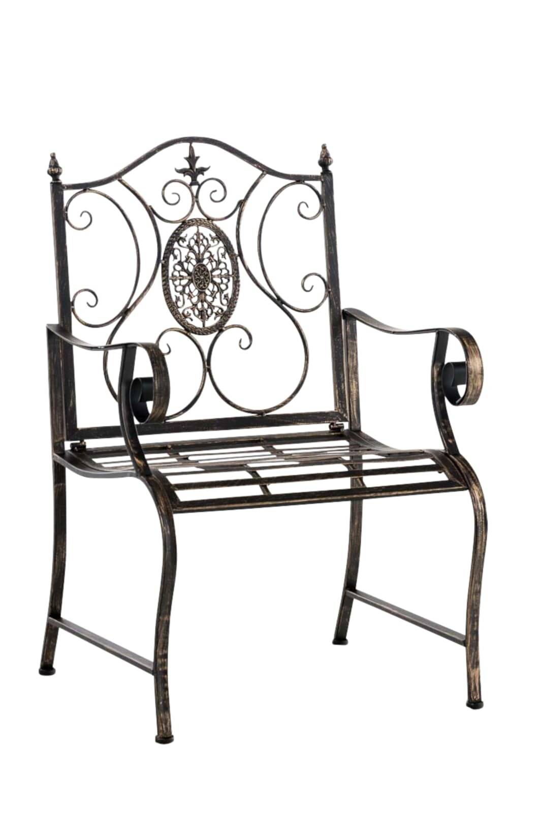 2er Set Gartenstühle Punjab bronze