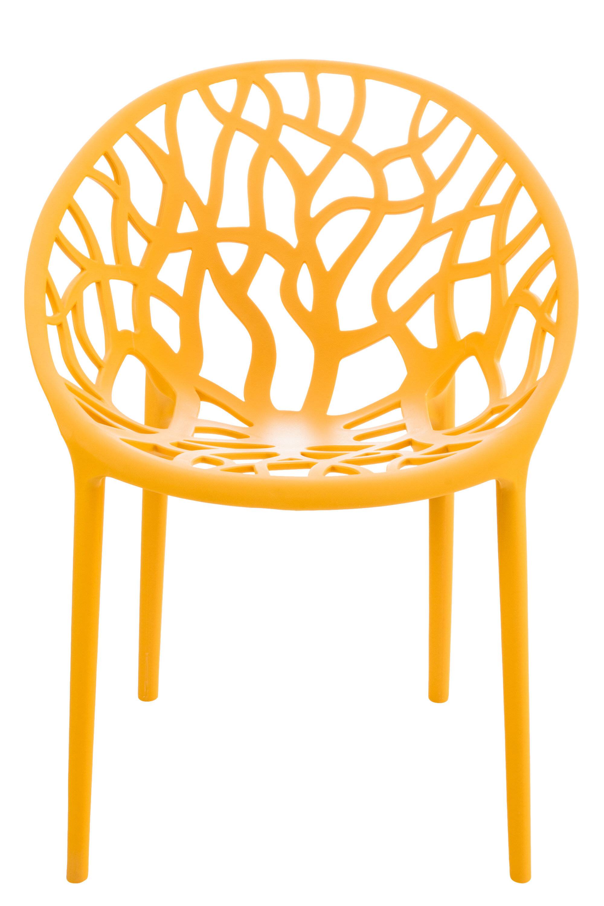 4er Set Stuhl Hope orange