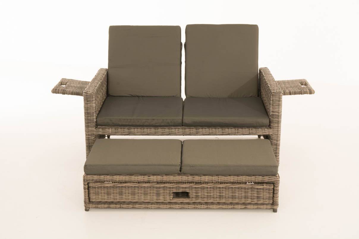 Sofa Ancona Anthrazit 5mm grau-meliert