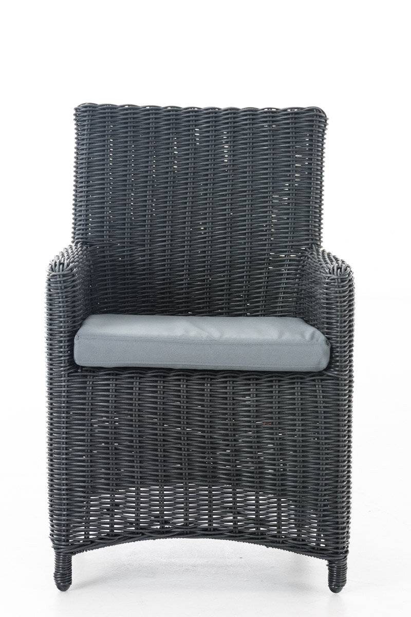 Stuhl Fontana / Sankt Marlo Eisengrau 5mm schwarz